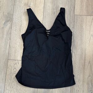 Lands' End Black Women's Swim One Piece